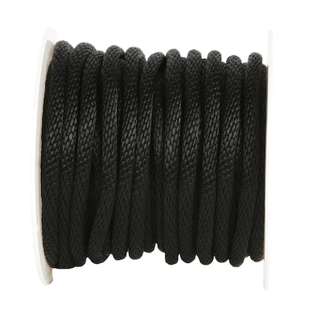 Koch Industries Koch Industries 5/8 in. D X 140 ft. L Black Solid Braided Polypropylene Derby Rope 5102045